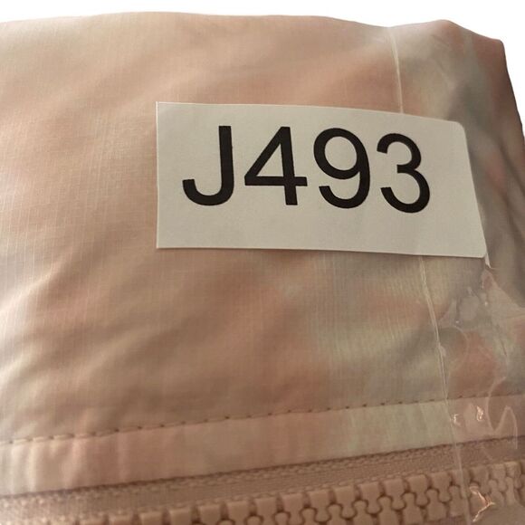 The North Face Pink Full Zip Jacket Girls XL 18 Windbreaker‎ Tie Dye Windwall - Picture 14 of 14